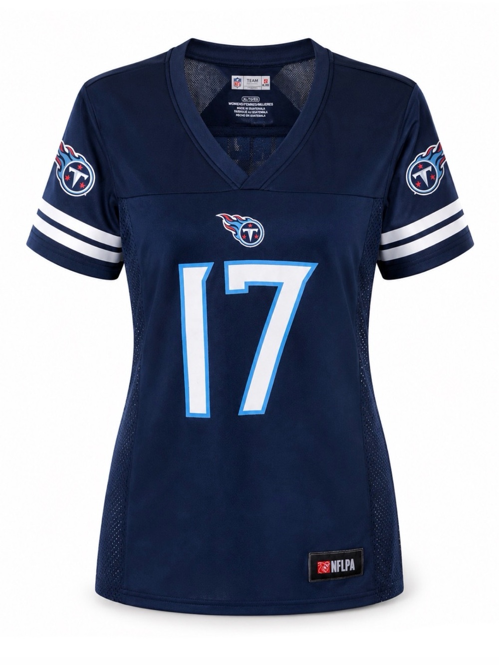 Ryan Tannehill 17 Tennessee Titans NFL Women’s Football Jersey XL